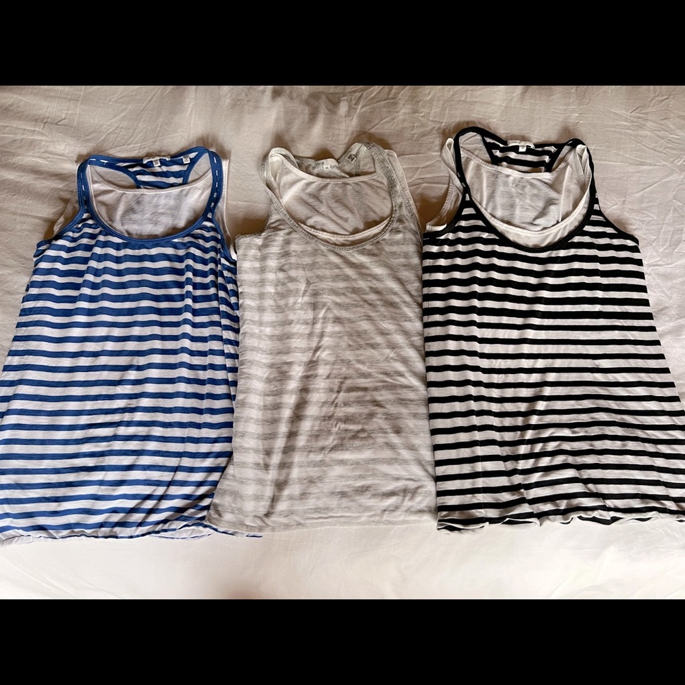 3 Vince tank tops